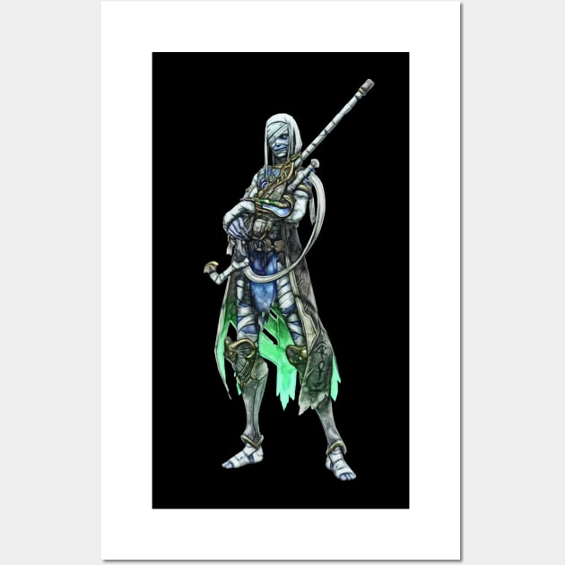 Overwatch Ana Pharaoh Skin Wall Art by Green_Shirts